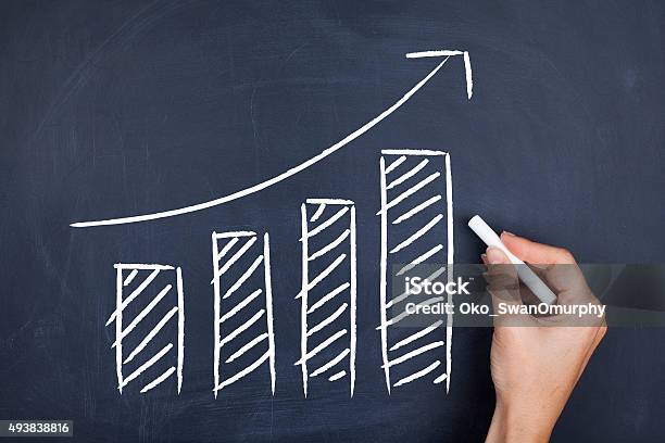 Growth Stock Photo - Download Image Now - Bar Graph, Growth, Moving Up