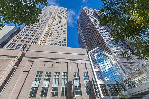 istock Financial District in Calgary of Canada 493840290