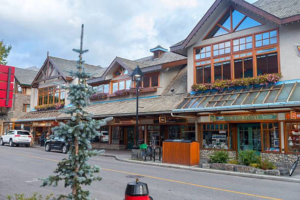 istock Downtown Streets of Banff National Park Canada 493840340