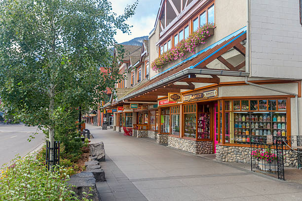 istock Downtown Streets of Banff National Park Canada 493840912
