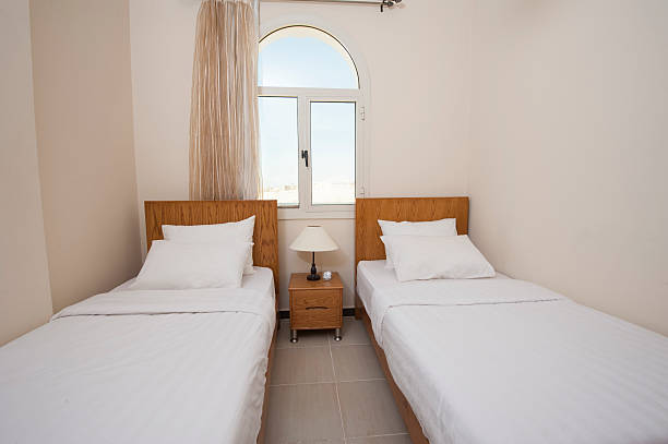istock Interior of bedroom in apartment 493849793