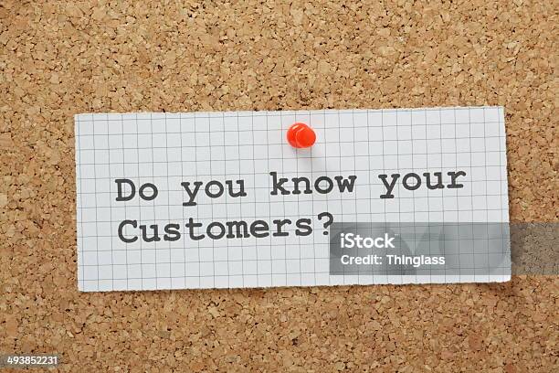 Know Your Customers Stock Photo - Download Image Now - Customer, Typescript, Asking