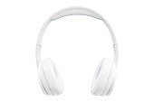 White headphones isolated