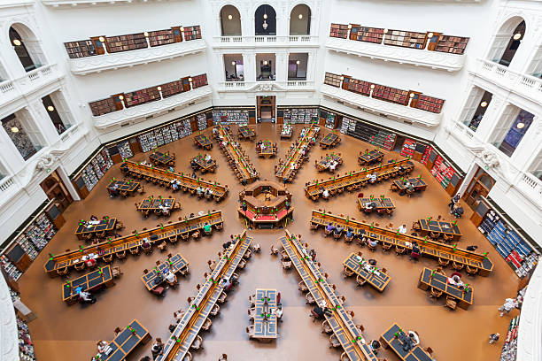 istock State Library of Victoria, Melbourne, Australia 493861346