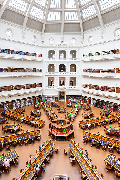 istock State Library of Victoria, Melbourne, Australia 493861470