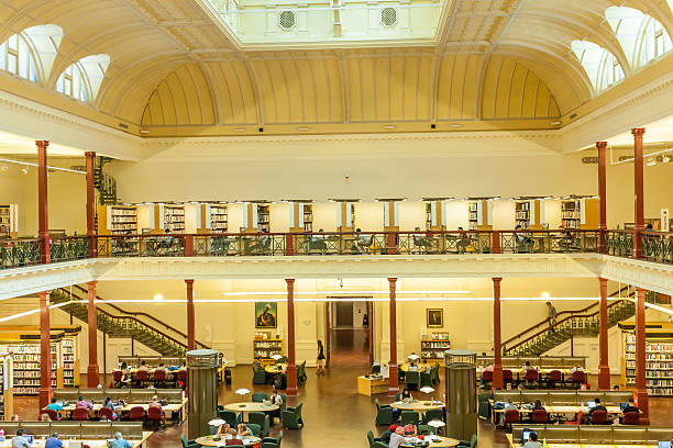 istock State Library of Victoria, Melbourne, Australia 493861582