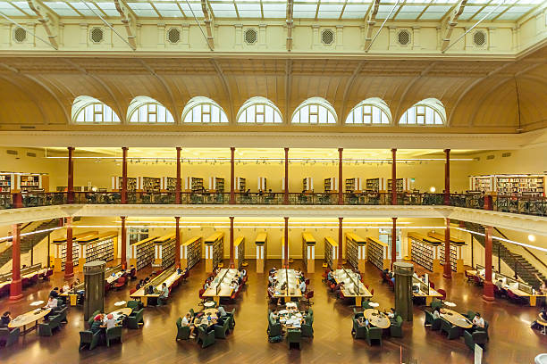 istock State Library of Victoria, Melbourne, Australia 493861638