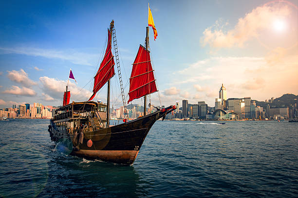 Traveling Hong Kong by Junkboat / vintage color tone tuned 