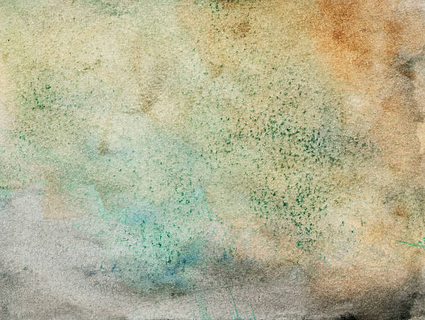 istock Rough and grungy textured background with multiple earth tone colors 493864368