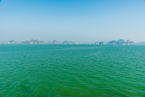Amazing Halong Bay in the north of Vietnam