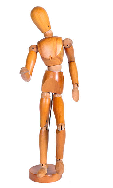 istock Jointed wooden man figure for artists, 493877588