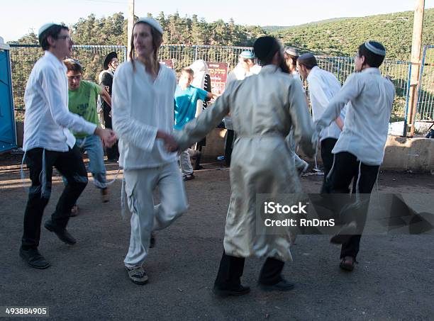 Lag Baomer On Mount Meron Stock Photo - Download Image Now - Bible, Celebration, Ceremonial Dancing