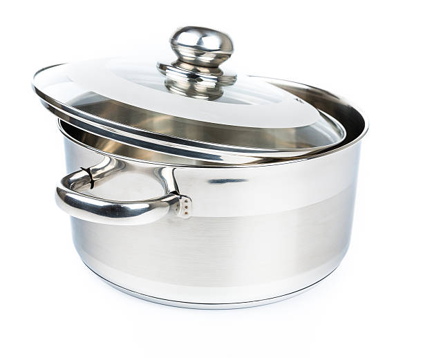 istock Metal stock pot 493886904