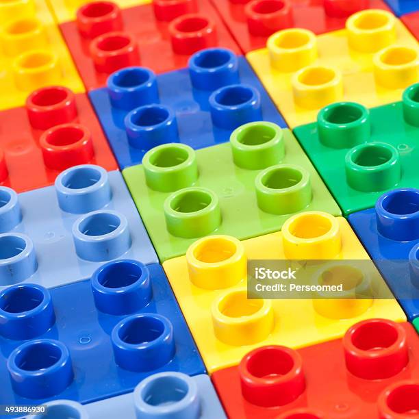 Building Blocks Background Stock Photo - Download Image Now - 2015, Brick, Business Finance and Industry