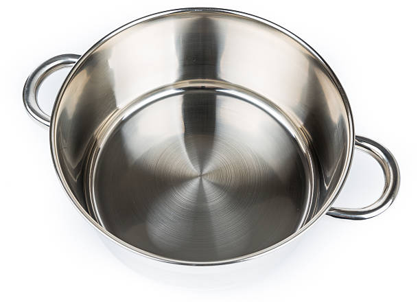istock Metal stock pot 493886952