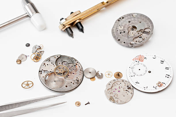istock Repair of watches 493887345