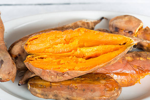 istock Sweet potatoes season 493891022
