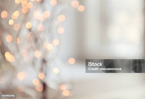 Christmas Lights Defocused Stock Photo - Download Image Now - Backgrounds, Christmas, Defocused