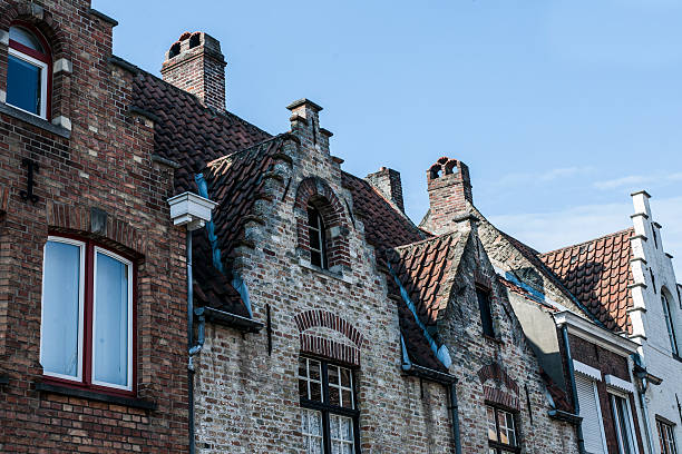 istock Old Roof In Brugge 493905716
