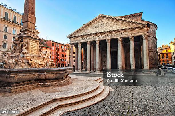 Rome Italy Stock Photo - Download Image Now - Pantheon - Rome, Rome - Italy, Italy