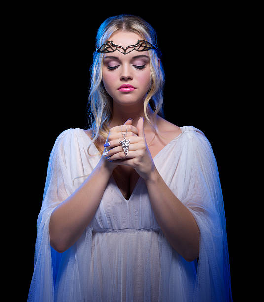 istock Young elven girl isolated 493912458