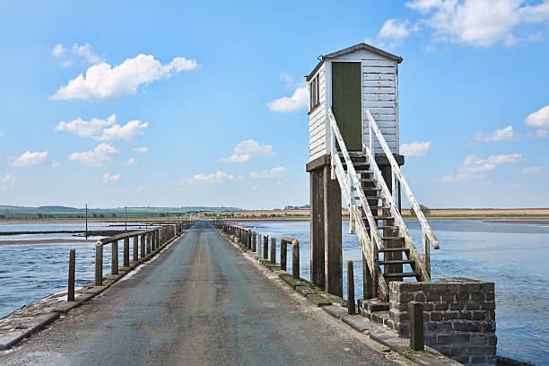 istock Causeway and Tidall Refuge, Lindisfarne 493914043