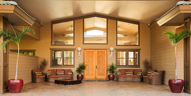 istock Entrance to Luxury Home 493915183