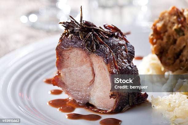 Roasted Suckling Pork Meal Stock Photo - Download Image Now - Roast Dinner, 2015, Backgrounds