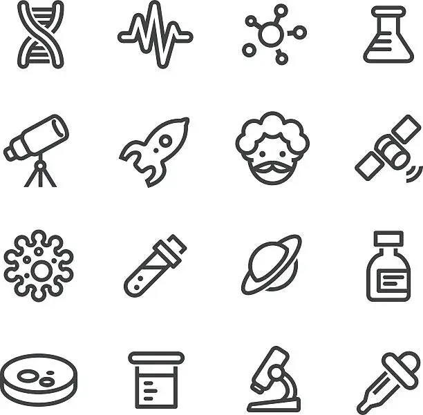 Vector illustration of Science Icon - Line Series