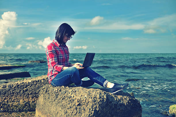 istock Woman with laptop 493917070