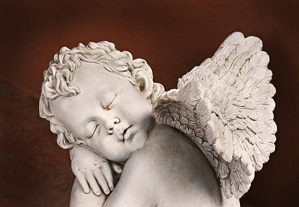 istock Little angel of stone 493917230