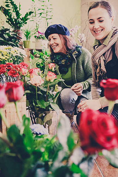 istock Florist Woman Portrait 493917276