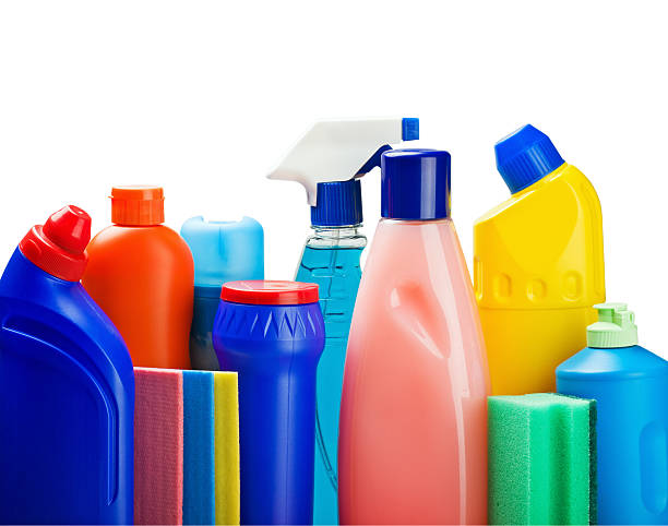 istock Assortment of means for cleaning 493917687