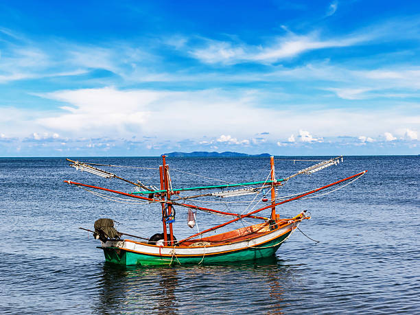 istock Fishing boat in Thailand 493918687