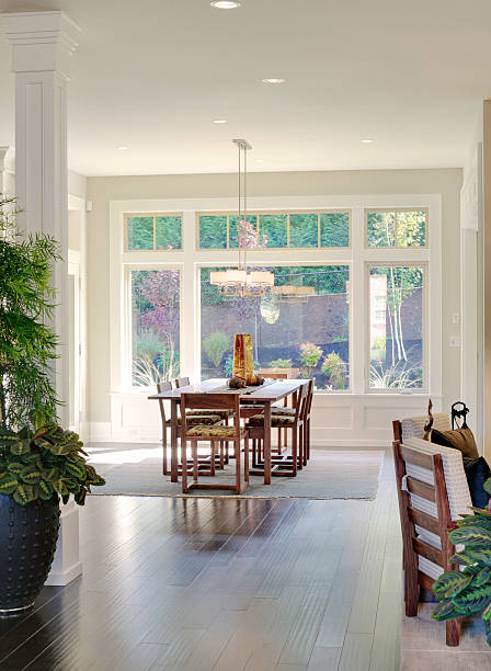 istock Dining and Living Room in Luxury Home 493921875