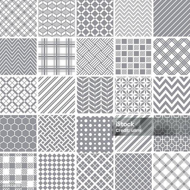 Seamless Pattern Stock Illustration - Download Image Now - Pattern, Wicker, Herringbone