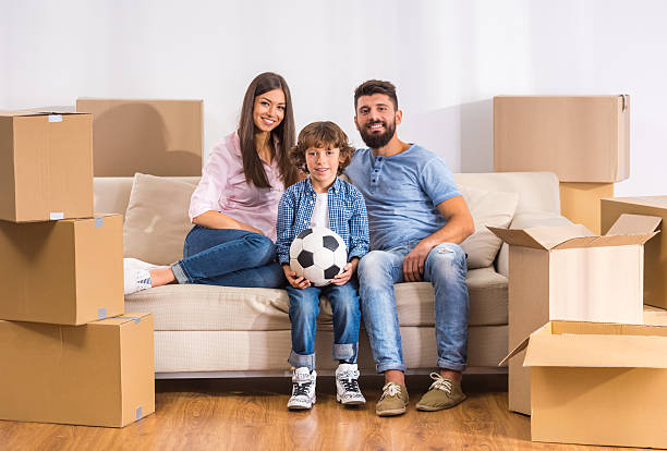 istock Family moving home 493936148