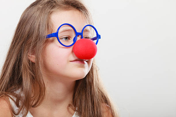 istock Funny disguise for little girl 493937506