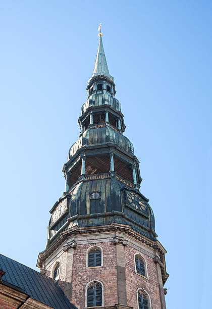 istock St. Peter's Church in Riga 493941218