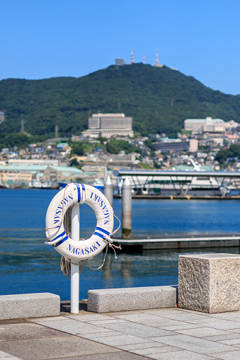 View of Nagasaki bay