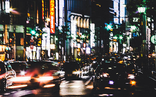 istock Big city streets. Roppongi, Tokyo. 493944330