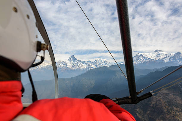 istock Flying an ultralight in Nepal 493952593