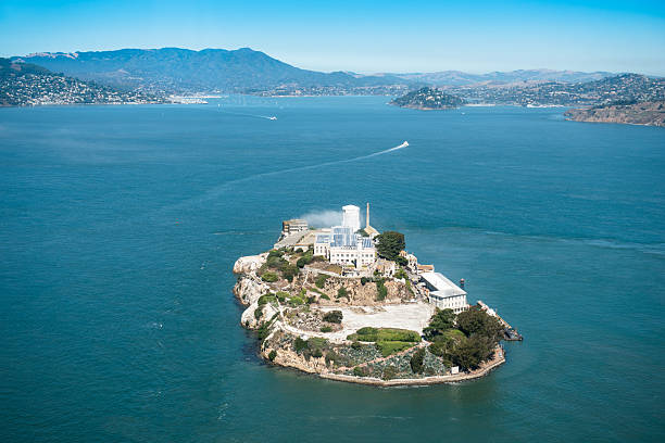 istock Alcatraz island aerial view 493956895