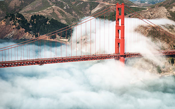 istock San Francisco Golden Gate Bridge from aircraft 493956897