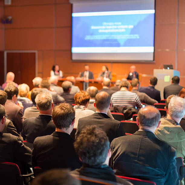 istock Audience at the conference hall. 493958387