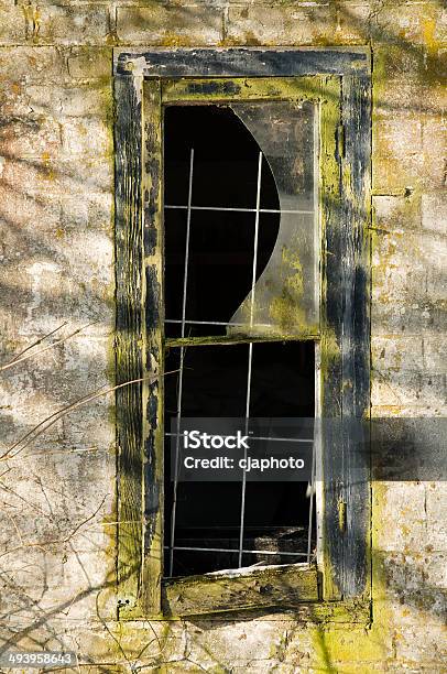 Old Window Stock Photo - Download Image Now - Abandoned, Architecture, Brick