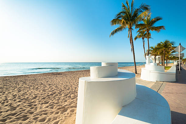 playa de fort lauderdale, florida - fort lauderdale fotografías e imágenes de stock