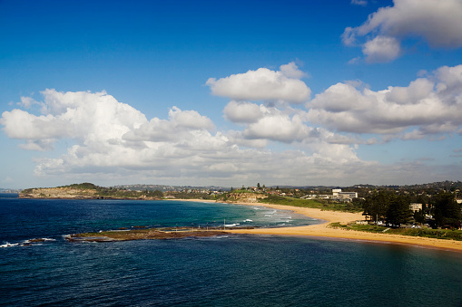 Mona Vale Beach, one of the Northern Beaches of Sydney, Australia.