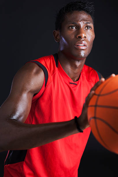 istock Playing a tough basketball game. 493959851