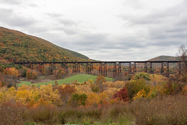Moodna Viaduct The Moodna Viaduct in Salisbury Mills. near Cornwall, New York. orange county new york stock pictures, royalty-free photos & images